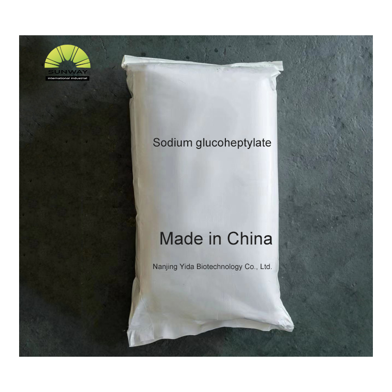 Bahan Kimia Industri Sodium Glucoheptonate Dihidrat C7H13O8Na untuk Pengolahan Air