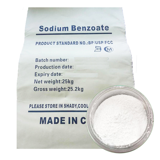 Natrium Benzoat food grade Bubuk natrium benzoat 532-32-1 CAS 532-32-1