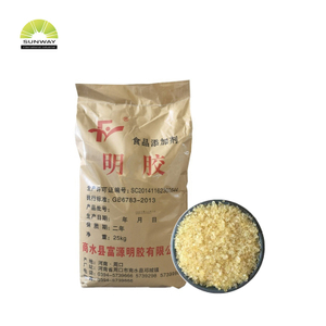 Harga Langsung Pabrik Menjual Bahan Baku Gelatin yang Dapat Dimakan untuk Permen Gummy