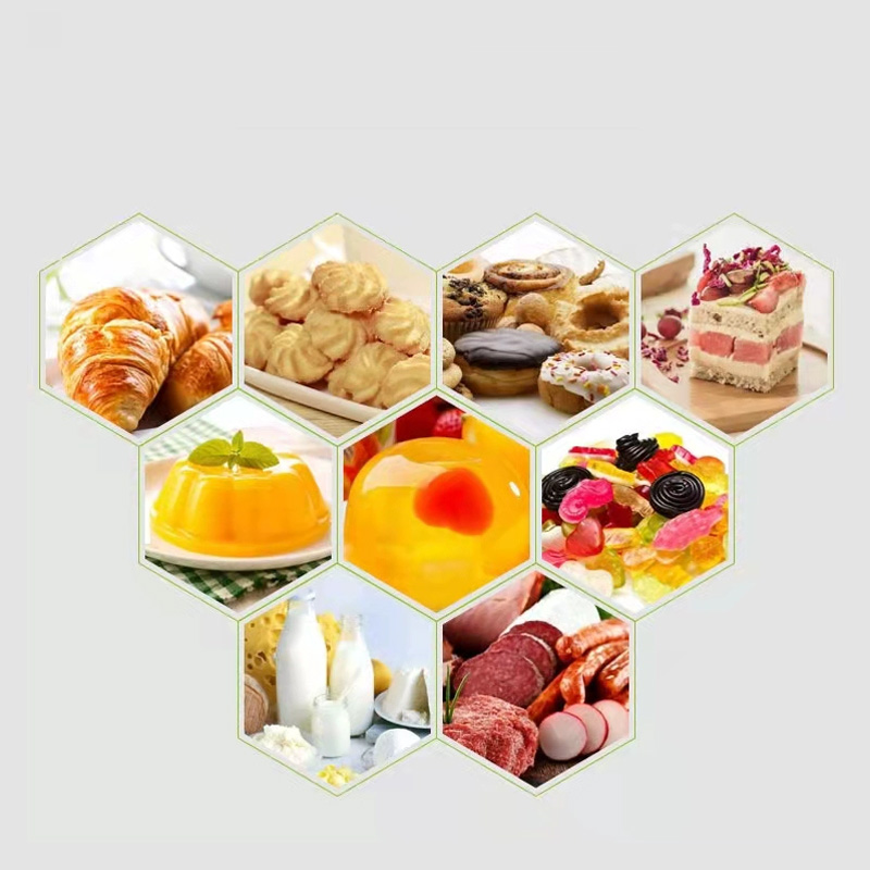 Bubuk Natrium Alginat Berkualitas Tinggi, Harga Terjangkau, Food Grade (C6H7O8Na)n CAS 9005-38-3