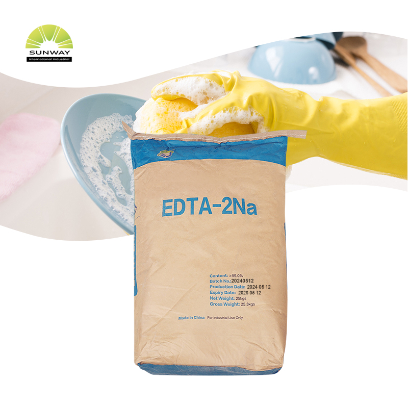 Daily Chemicals EDTA Chemical Bubuk putih EDTA 2NA Disodium EDTA dalam sampo perawatan kulit
