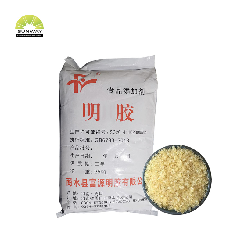 Harga Langsung Pabrik Menjual Bahan Baku Gelatin yang Dapat Dimakan untuk Permen Gummy
