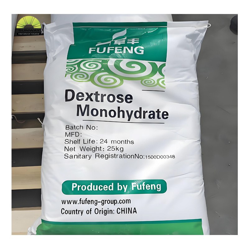Bubuk Putih Monohidrat Glukosa/Dekstrosa C6H12O6 Kelas Pakan Terlaris