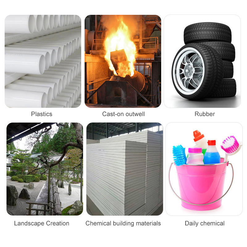 Kalsium Karbonat Daily Chemicals Berkualitas Tinggi Bubuk dan Granular Kalsium Karbonat CAS 471-34-1