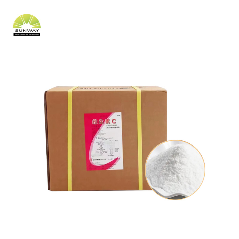 Aditif Makanan Asam Askorbat Organik Menengah Berkualitas Tinggi VC CAS No.50-81-7 Harga Pabrik