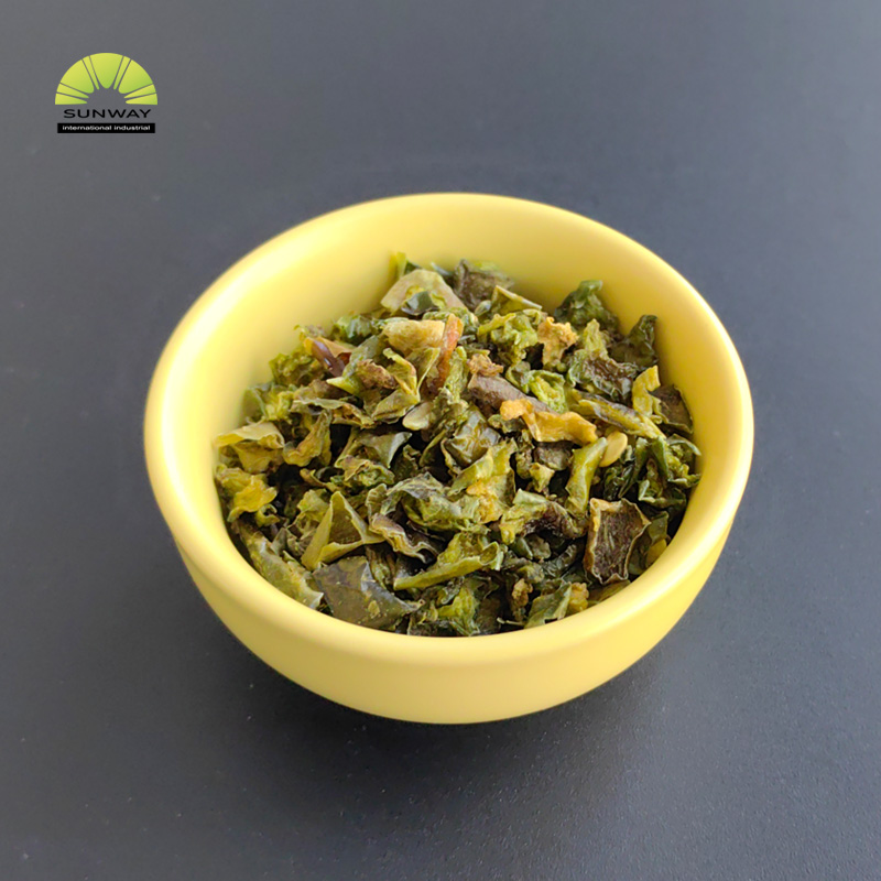 Bahan Makanan dan Aditif Sayuran Dehidrasi Paprika Hijau Merah Dehidrasi Serpihan