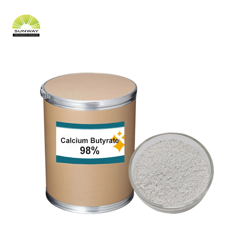 Pasokan Pabrik 98% 50% 90% Kalsium Butirat Aditif Pakan Asam Butirat Garam Kalsium Cas 5743-36-2 Kalsium Butirat