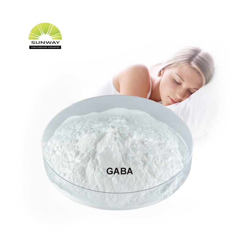 Bubuk Asam Gamma Aminobutyric GABA Bubuk Putih Food Grade