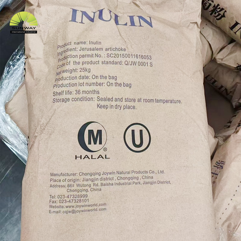 Produsen Grosir Pemanis Alami Massal Bubuk Inulin Harga Inulin Akar Chicory