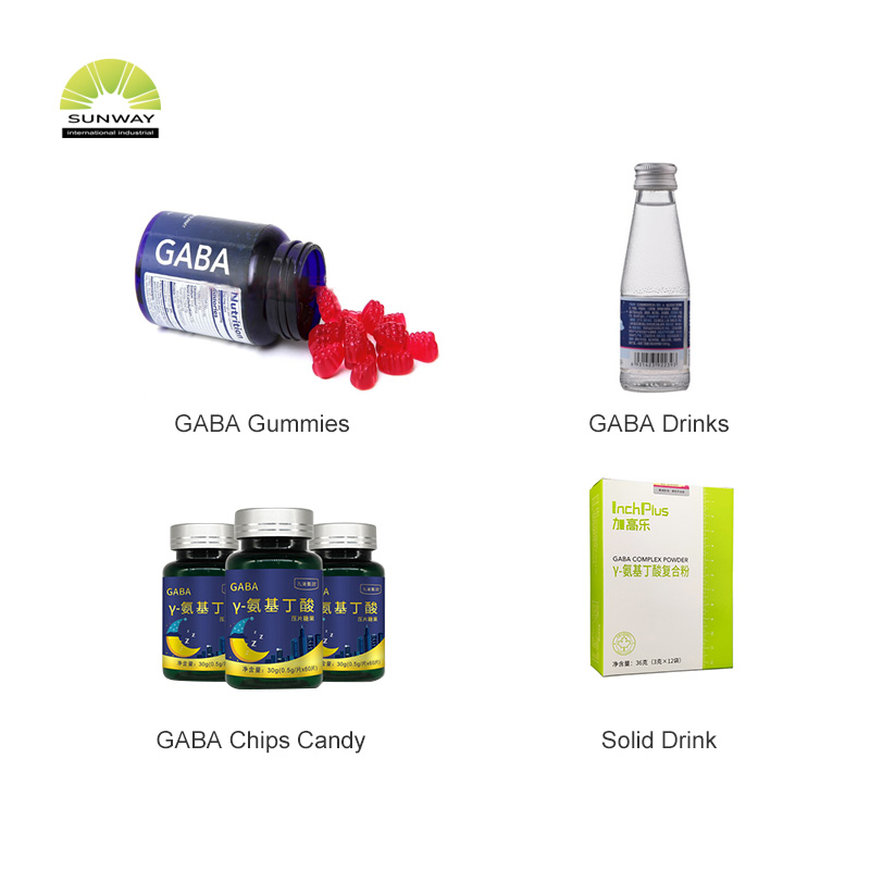 99% GABA Asam Gamma Amino Butirat Asam 4-Aminobutirat CAS 56-12-2 GABA