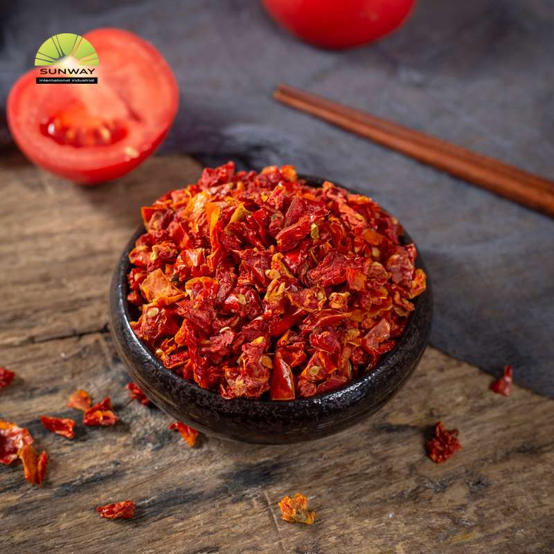 Bahan Makanan dan Aditif Sayuran Dehidrasi Harga Grosir Bubuk Tomat Dehidrasi Halal