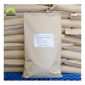 Surfaktan Kimia Natrium Lauril Sulfat Sls K12 Bubuk Jarum 92% 93%