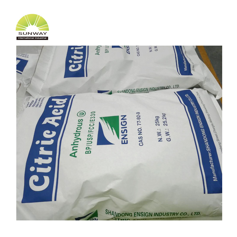 Untuk apa asam sitrat anhidrat digunakan?