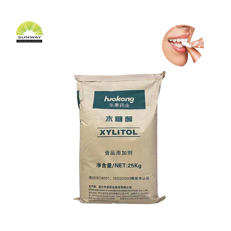 Produsen Aditif Pangan Menyediakan Pemanis Alami Bubuk Kemurnian Tinggi Xylitol CAS 87-99-0