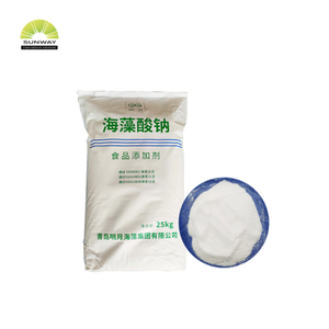 Bubuk Natrium Alginat Berkualitas Tinggi, Harga Terjangkau, Food Grade (C6H7O8Na)n CAS 9005-38-3