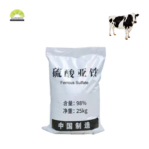 Pakan Kelas Elemen jejak Bubuk hijau atau biru-hijau Ferrous Sulfate 98% 99,5%