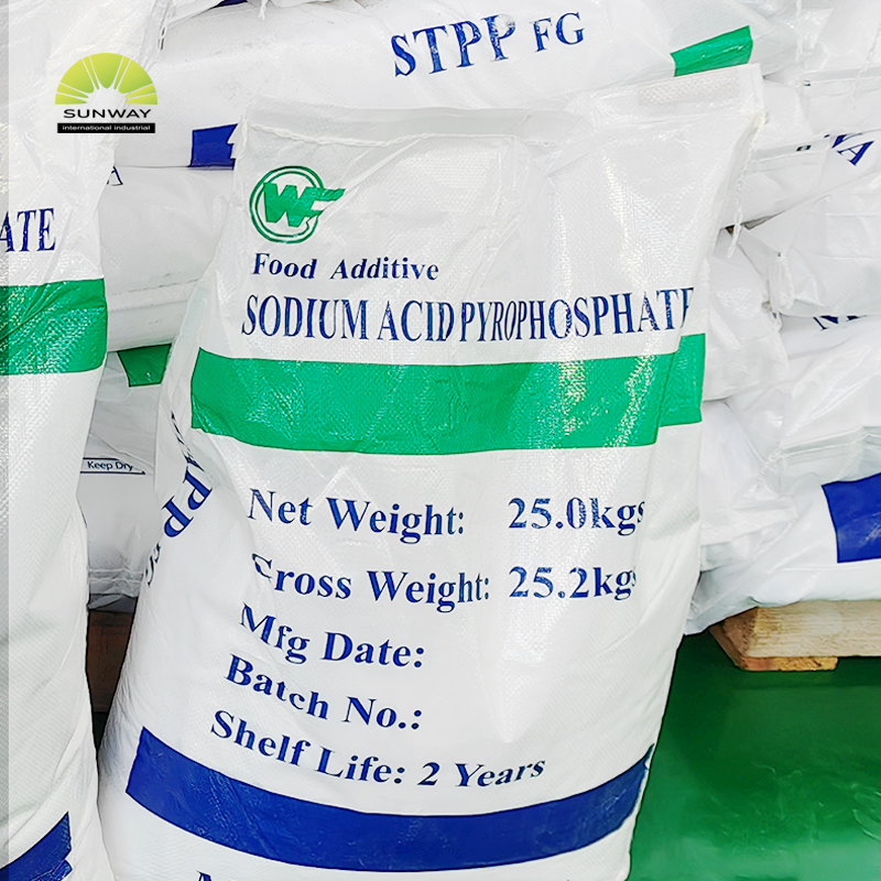 Aditif Pangan SAPP 95% Natrium Asam Pirofosfat SAPP Bubuk 25kg