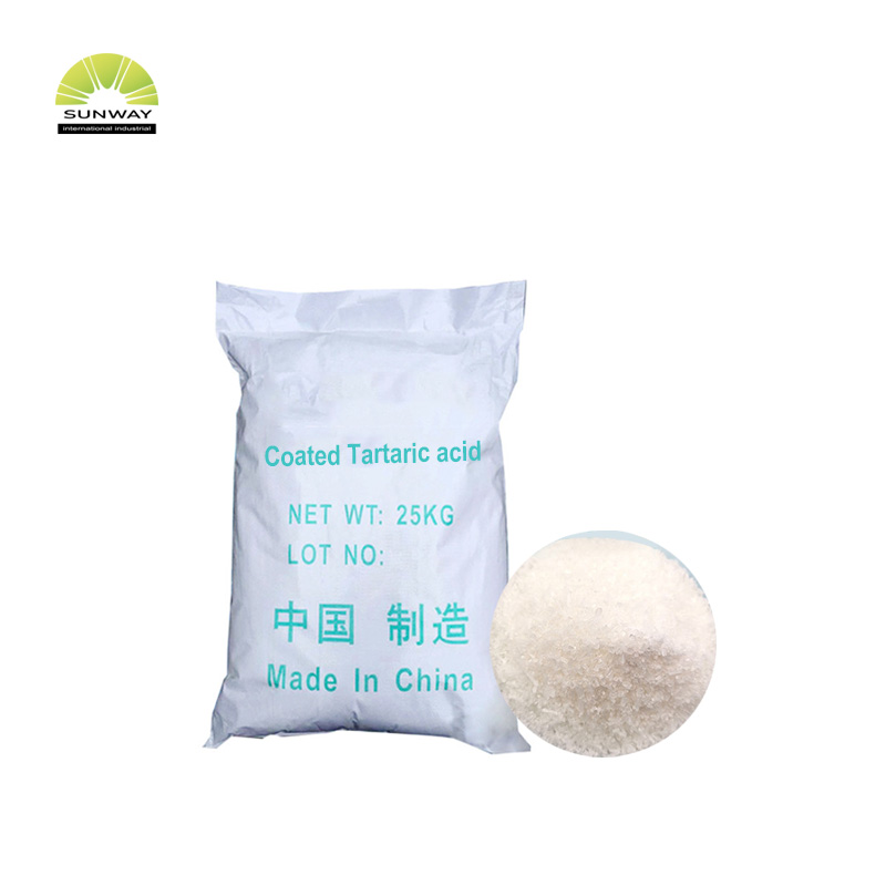 Asam Tartarat Berlapis Berkualitas Tinggi L+Asam Tartarat DL+Asam Tartarat CAS 133-37-9 Pemasok Cina Pengiriman Cepat