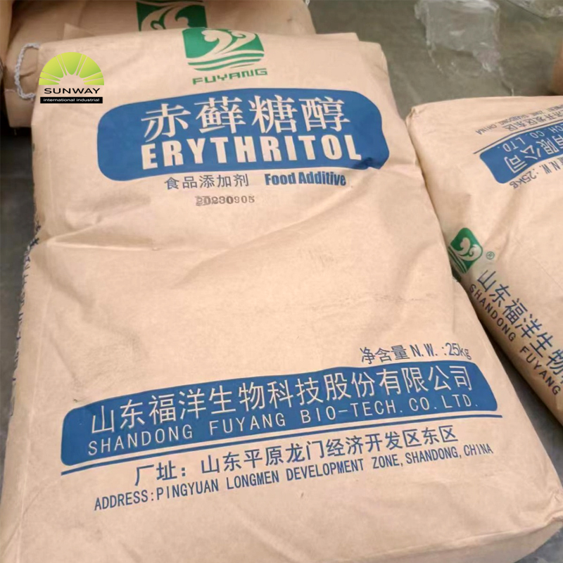 Bubuk Erythritol Pemanis Food Grade 25Kg Dikemas dalam Kantong Tersedia