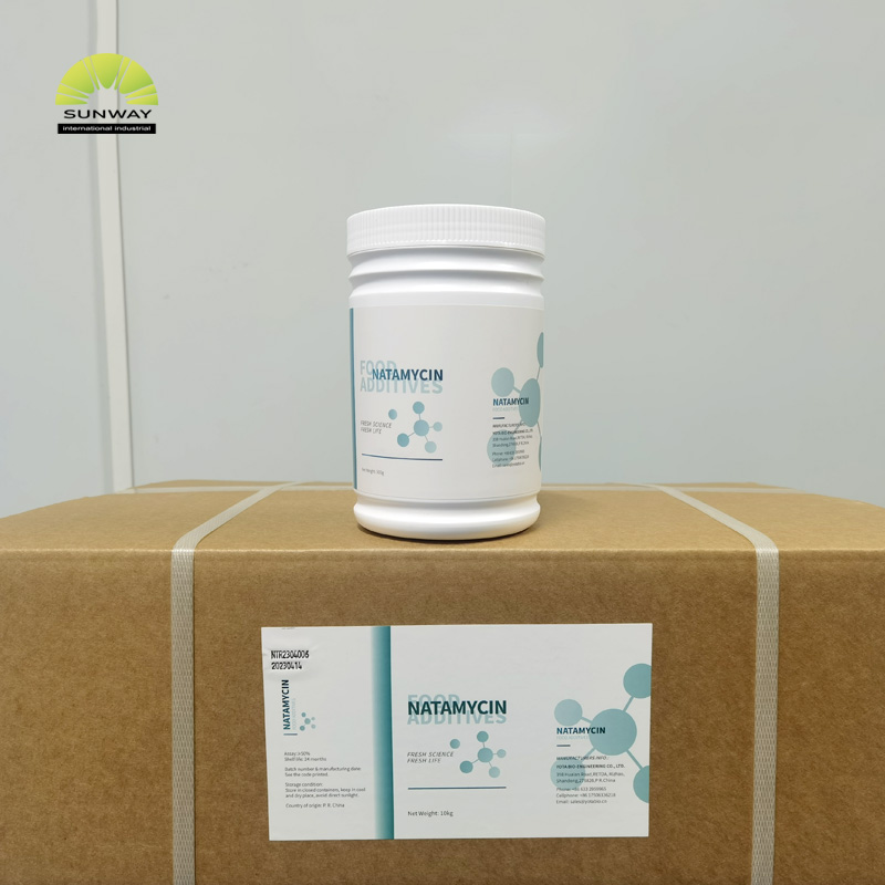 Harga Grosir Pengawet Makanan Alami E235 Murni 95% CAS 7681-93-8 Natamycin