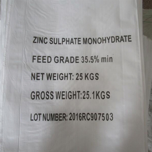  Zinc Sulphate Mono food grade Net 25kg/bag 33%-35% Produsen Pupuk Bubuk Feed Grade