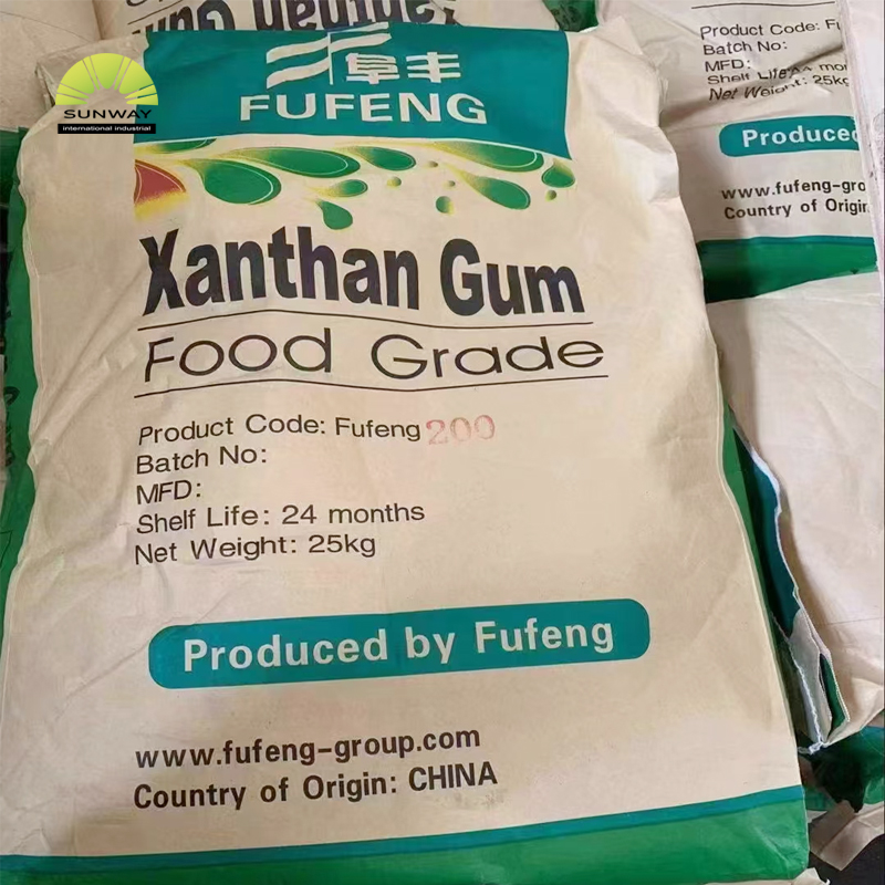 Xanthan Gum Food Grade Harga Murah 80 Mesh dan 200 Mesh Bubuk E330 Gum Xanthan