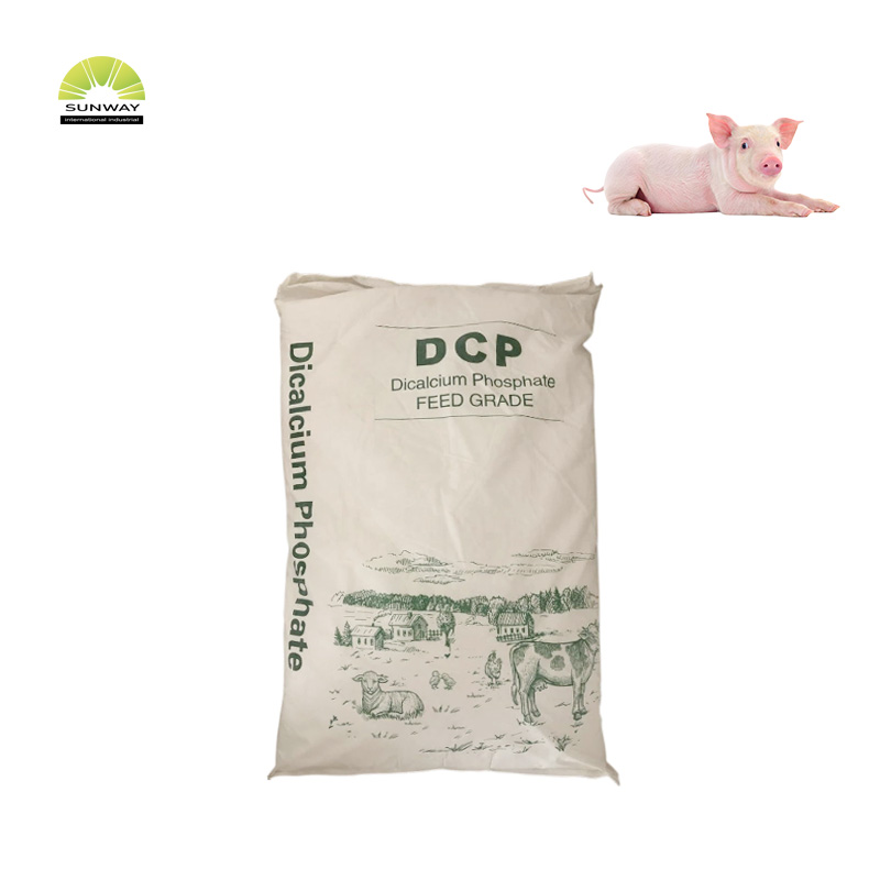 Bubuk Granular Massal Kelas Pakan Dikalsium Fosfat DCP 18% Dijual