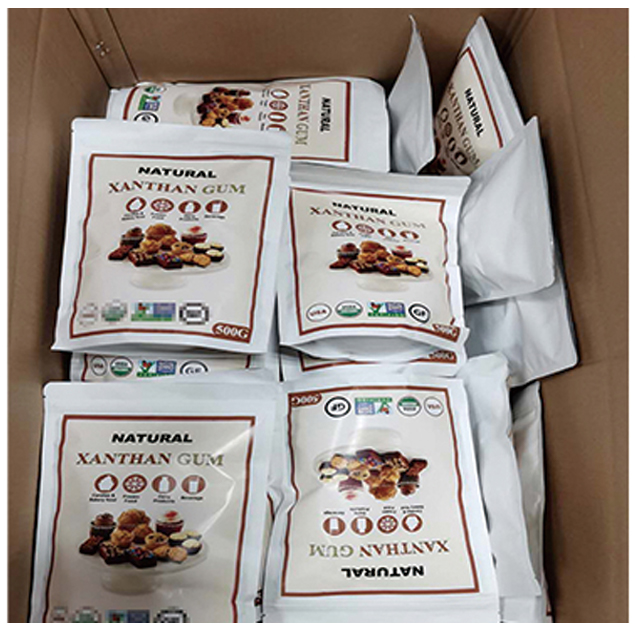 Lotus Covalent Organic E415 Xanthan Gum Thickener Harga Bubuk dalam Makanan 