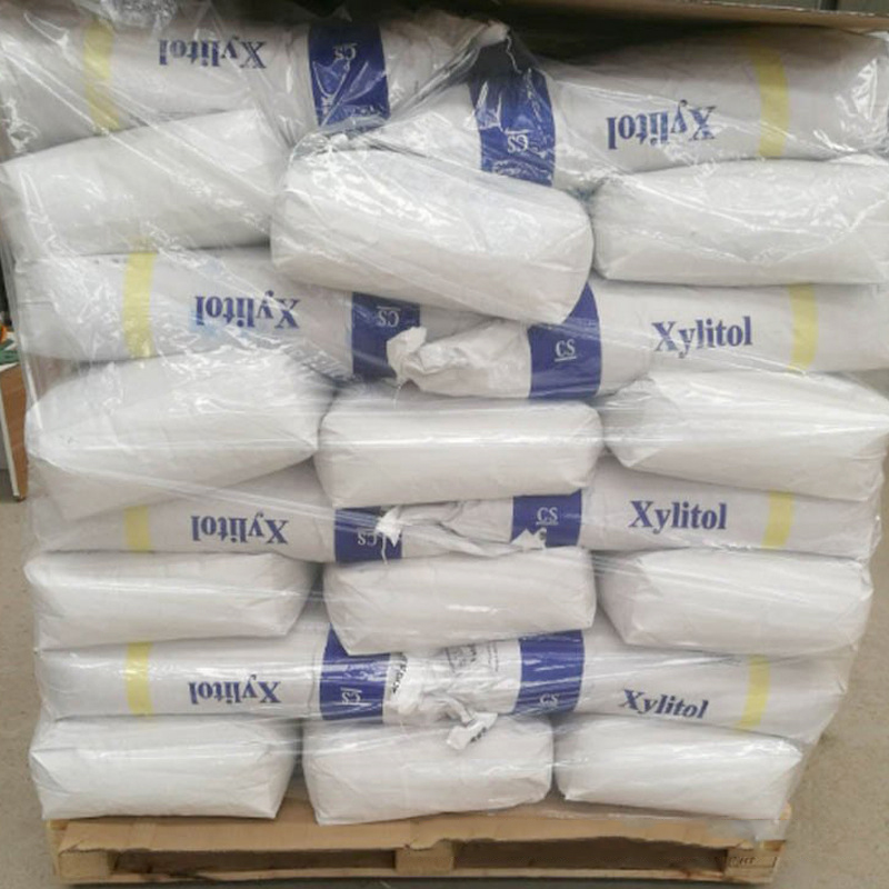 Produsen Aditif Pangan Menyediakan Pemanis Alami Bubuk Kemurnian Tinggi Xylitol CAS 87-99-0